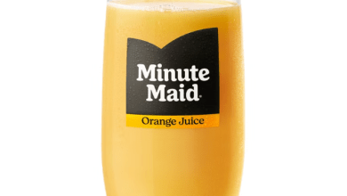 McDonald's Minute Maid Premium Orange Juice (Large) Price, Calories & Nutrition Facts