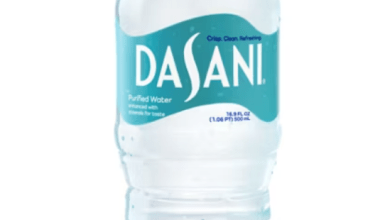 McDonald's DASANI Bottled Water Price, Calories & Nutrition Facts