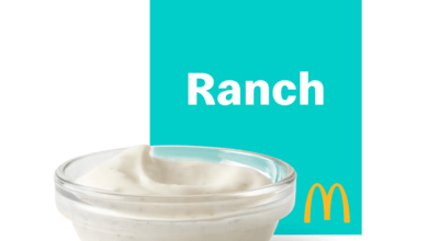 McDonald's Creamy Ranch Sauce Price, Calories & Nutrition Facts