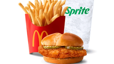 McDonald's McCrispy™ Meal Price, Calories & Nutrition Facts