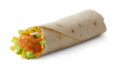 Spicy Snack Wrap Price, Calories & Nutrition (USA 2026)