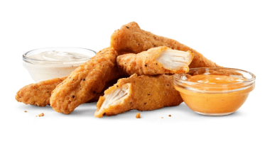 McDonald's 4 Piece McCrispy™ Strips Price, Calories & Nutrition Facts (2026)