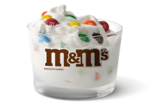 McDonald's M&M'S® McFlurry® (Mini) Price, Calories & Nutrition Facts