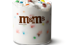 McDonald's M&M'S® McFlurry® (Regular) Price, Calories & Nutrition Facts