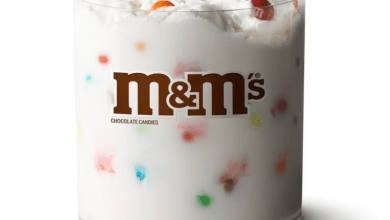 McDonald's M&M'S® McFlurry® (Regular) Price, Calories & Nutrition Facts
