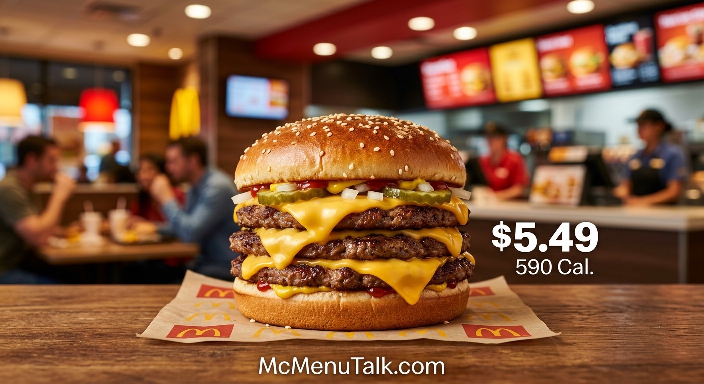 Triple Cheeseburger