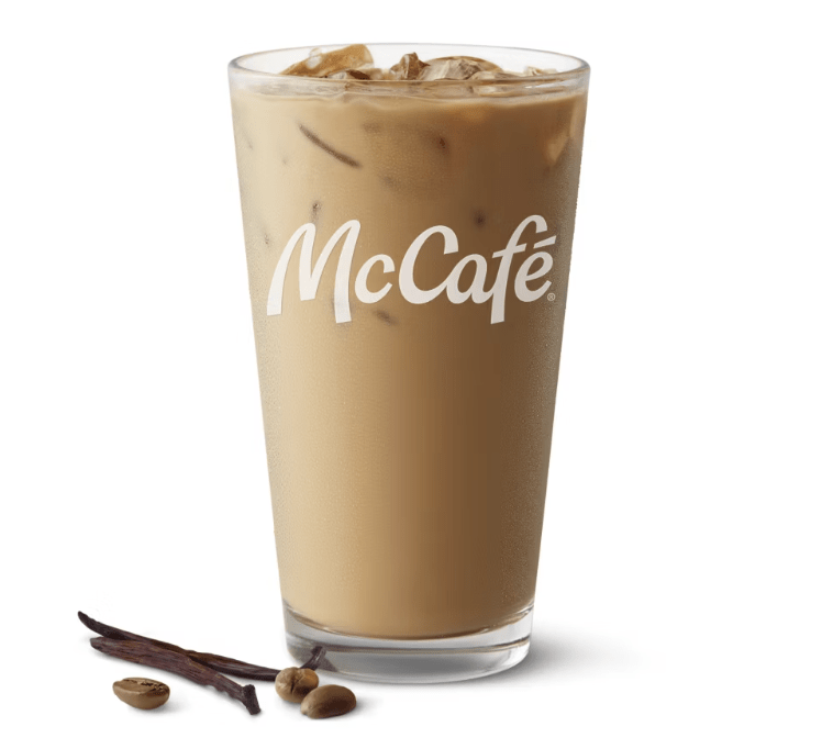 French Vanilla Iced Coffee Medium