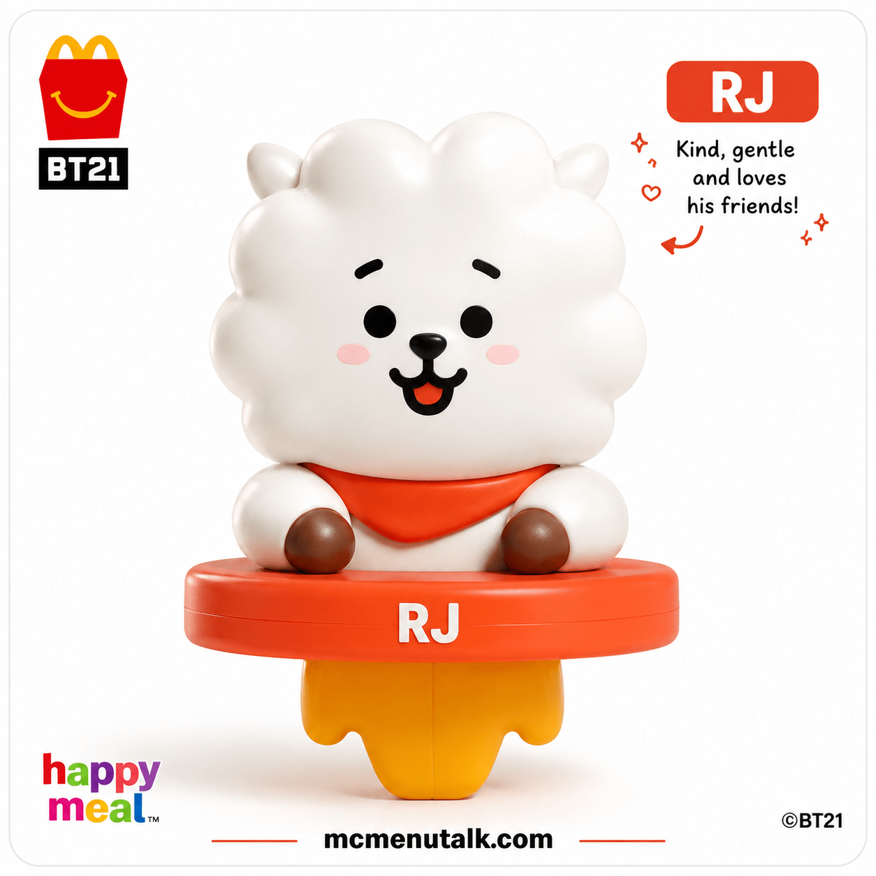 RJ McDonald's Toy