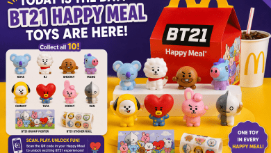 BT21 Happy Meal Toys Officially Launch Today at McDonald's Restaurants Across the U.S.