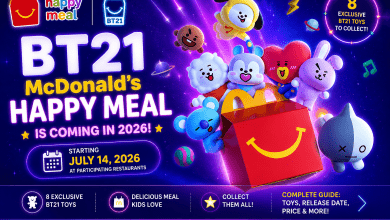 BT21 McDonald's Happy Meal 2026: Toys, Release Date, Price & Complete Guide