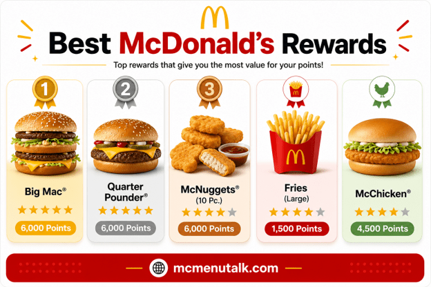 Best McDonald's Rewards to Redeem