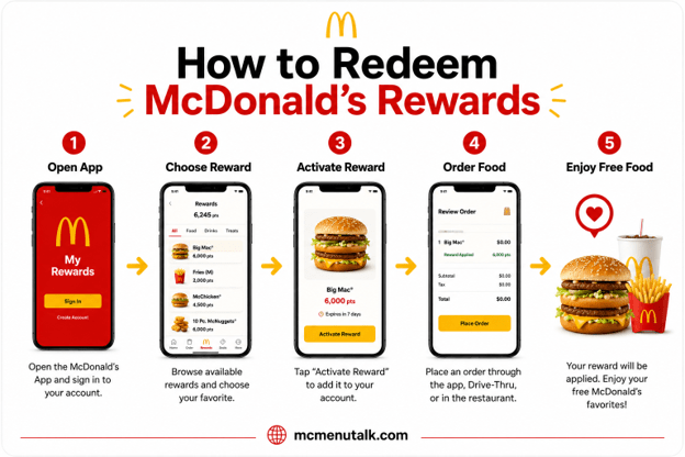 How to Redeem McDonald's Rewards Points