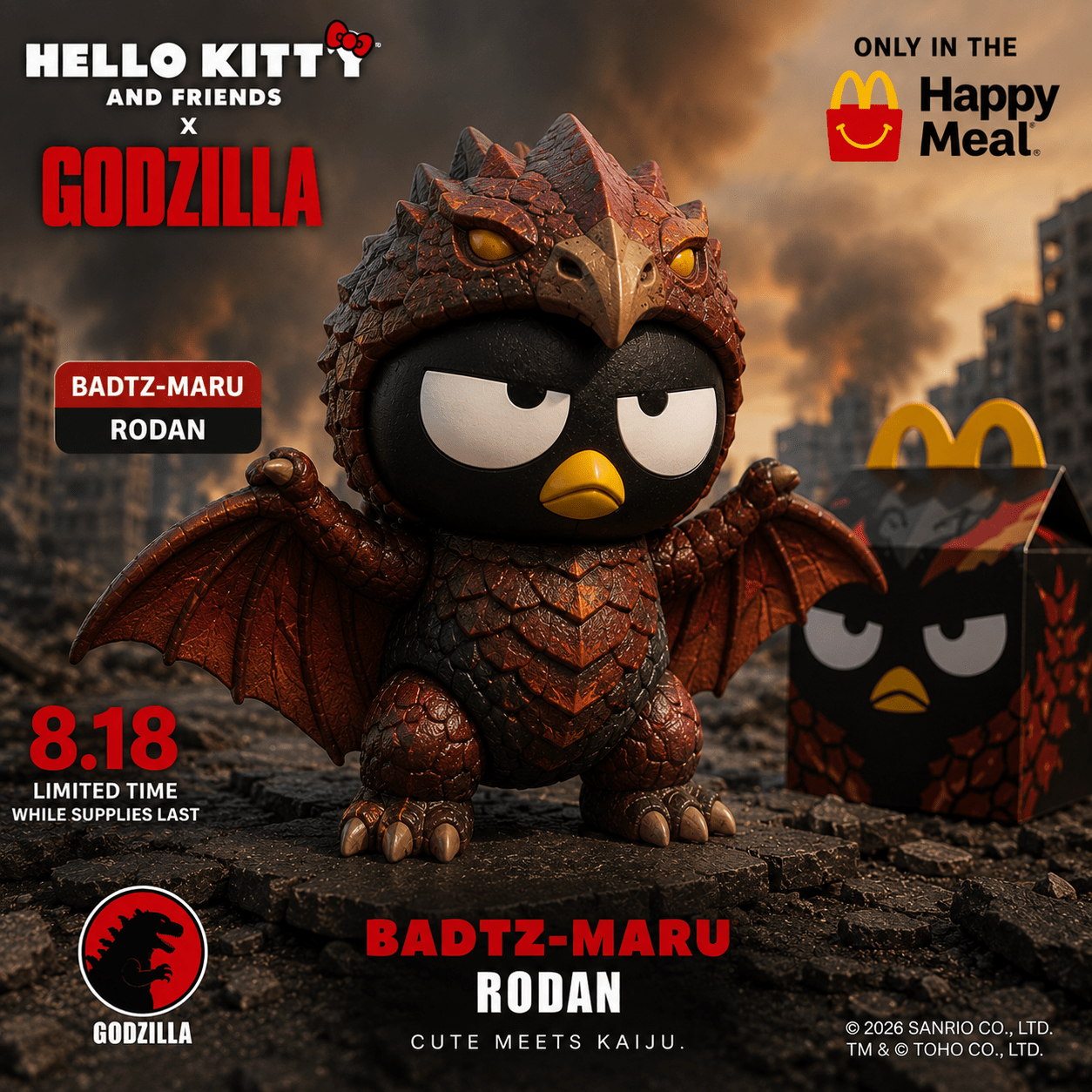 Badtz-Maru Rodan